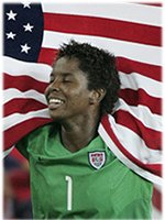 Brianna Scurry - US World Cup Winner, 2-time Olympic Gold Medalist, 1st African American Woman inducted into US Soccer Hall of Fame